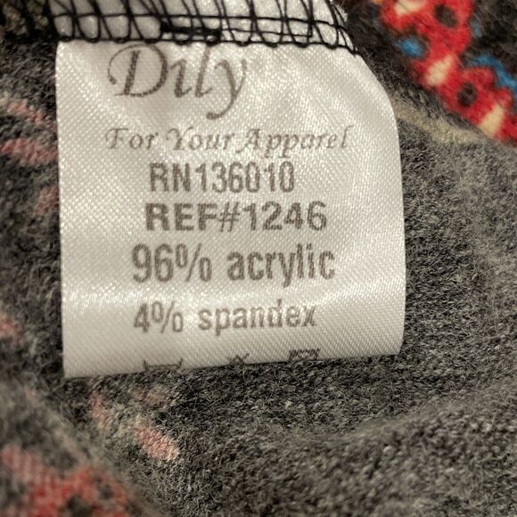 Womens Sweater Dress Medium Floral Boho Chic Artsy Modest Casual Comfort - Picture 7 of 7